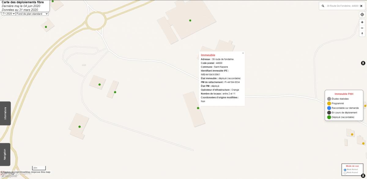 Exemple deligibilite pour Bell Vision - Prestataire informatique