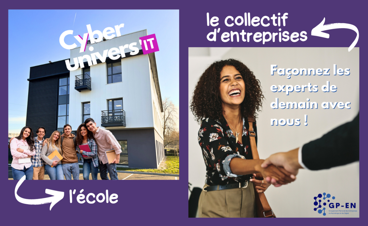 La sécurisation des infrastructures informatiques est plus qu'un job, c'est une mission. Découvrez notre formation en alternance : non seulement vous serez équipés des compétences clés, mais vous serez aussi intégrés dans le monde professionnel dès le départ.? Rejoignez la nouvelle génération de défenseurs du numérique. ?️✨ Au sein de notre collectif d'entreprises, nous croyons fermement à la puissance de la collaboration. En rejoignant notre écosystème, votre entreprise ne bénéficie pas seulement de la #synergie et du soutien mutuel, mais aussi de l'accès à une nouvelle génération de talents formés spécifiquement pour répondre aux défis du numérique et à vos besoins. ?? Notre école d'apprentis en alternance forme des administrateurs d'infrastructures sécurisées - des experts dédiés au bon fonctionnement des équipements et du réseaux, ainsi qu'à la sécurisation des systèmes. ?? Rejoignez-nous et découvrez la force d'une équipe unie sous une même bannière. Parce qu'ensemble, nous sommes plus forts. ?